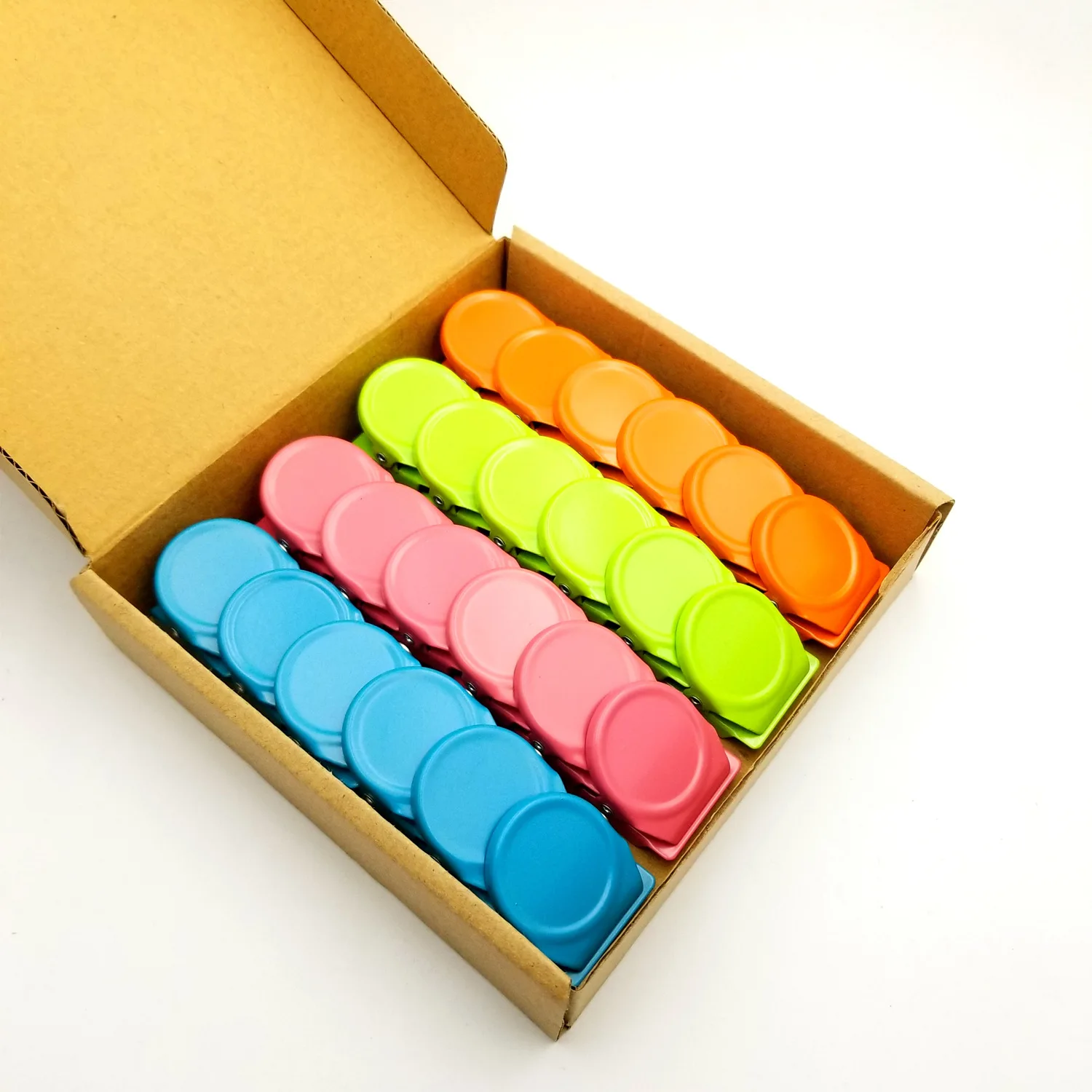 

Magnet Clamp Metal Color Magnetic Small Clip Creative Office Folder [Currently Available 24 Only/Box]