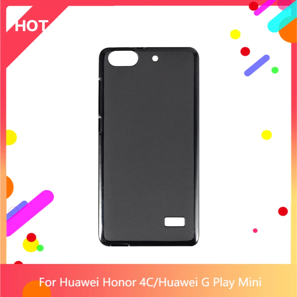 Чехол для Honor 4C Матовый Мягкий силиконовый чехол из ТПУ Huawei G Play Mini тонкий