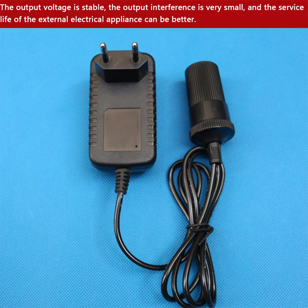 Автомобильный инвертор 12v 2A Преобразователь мощности 220v до 12v автомобильный адаптер на доске прикуриватель 100-240v до 12v EU Plug