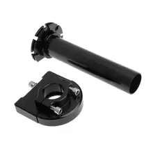 Ручка Дроссельной заслонки для мотоцикла, ручка акселератора мотоцикла, замена нового алюминиевого сплава, черный/красный/серебристый