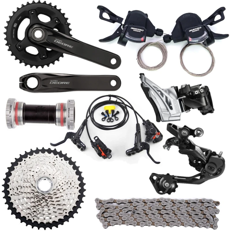 SHIMANO DEORE M6000 указано MTB горный велосипед 2x10-Скорость HG500-10 11-42 т задний