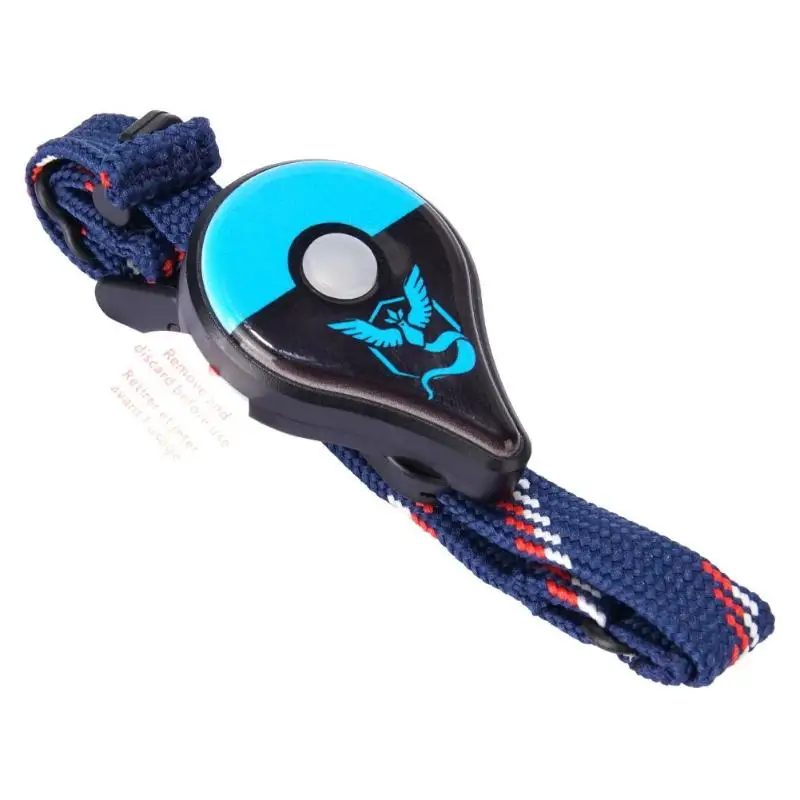 Auto Catch Blue Bluetooth браслет интерактивный браслет зарядное устройство адаптер для Gotcha Pokemon Go Plus часы для nintendo шары умный Браслет - Цвет: Auto Catch Blue