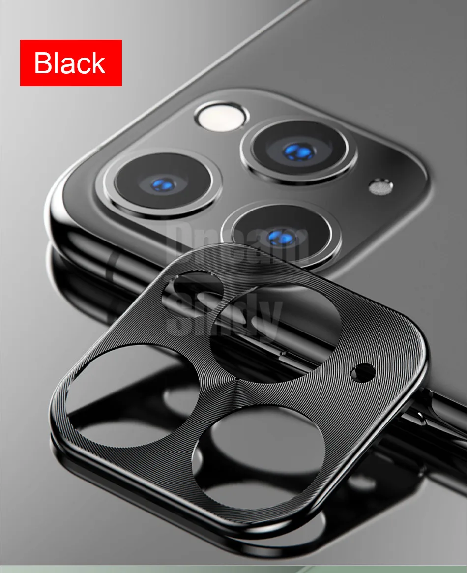 Полный защитный чехол для камеры для IPhone 11 Pro X XR XS Max 8 7 6s Plus Роскошный металлический чехол Защитная пленка для объектива Стекло