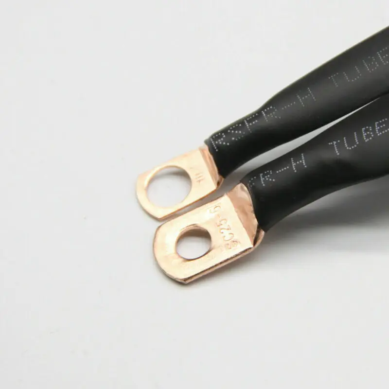 

260pcs Copper Cable Crimps Terminal Wire Connectors Heat Shrink Tubes Kit Tubing
