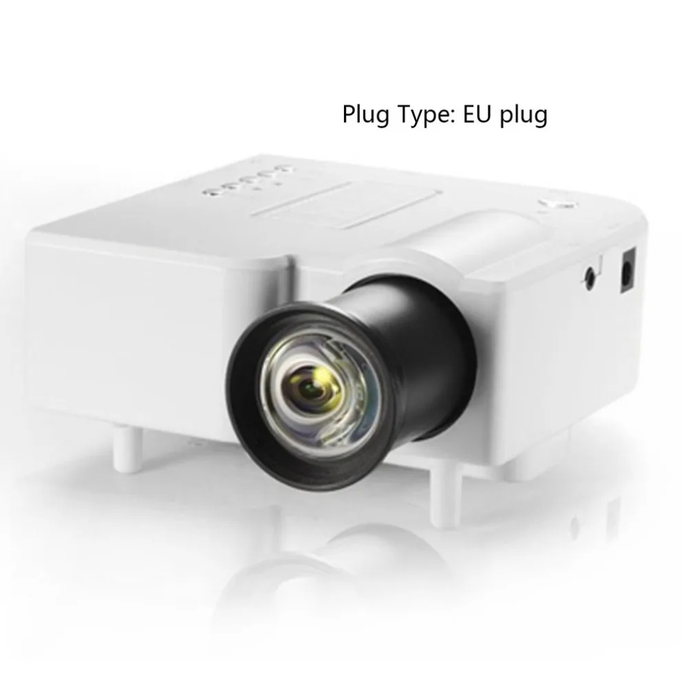 UC28+ Мини Портативный 1080P HD проектор домашний кинотеатр Модернизированный HDMI интерфейс домашнее развлекательное устройство мультимедийный плеер