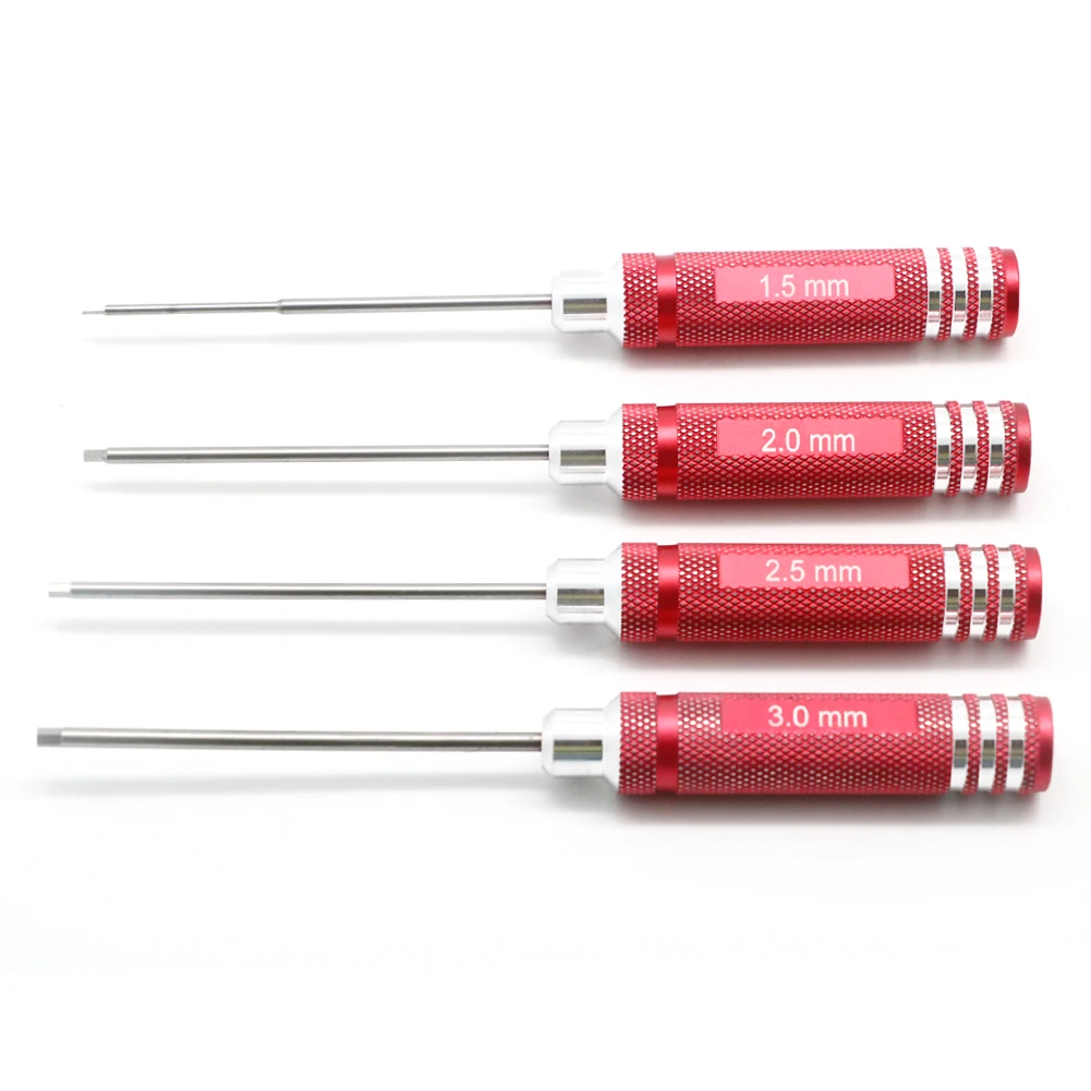 thumbnail image 2 of Hex Screwdriver Set 0.9mm 1.27mm 1.3mm 1.5mm 2.0mm 2.5mm 3.0mm 7pcs Hex 2 of 9
