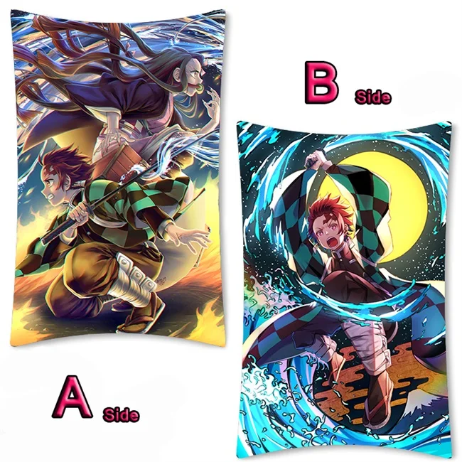 23 Аниме Demon Slayer: Kimetsu no Yaiba Kamado Tanjirou Dakimakura длинная подушка для объятий чехол кровать подушка Pilow Cover 2WAY 35x55 см - Цвет: 23