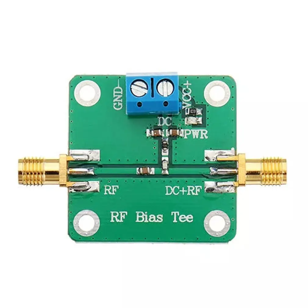 Bloqueador de banda ancha DC Bias, 10-6000MHz, 6GHz, RF Tee, para HAM Radio, RTL, SDR, LNA, amplificador de Radio Ham de bajo ruido