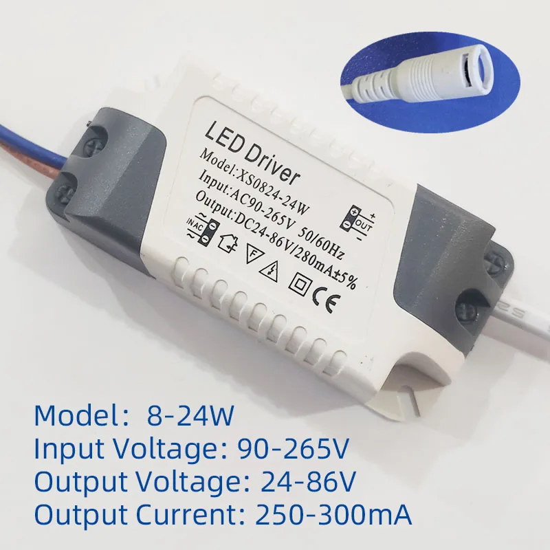 LED照明用電源ドライバ50W 未使用品動作確認済み 6個並列接続「LEDx6」 Amazon.co.jp: Jiswhisker 高性能 LED ドライバー 防水仕様 LED