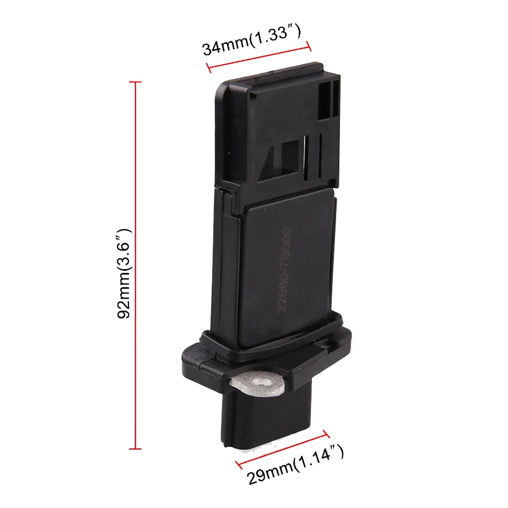 JEAZEA 22680-7S00B AFH70M-38 22680-7S000 массового воздушного потока MAF метр сенсор для Nissan Qashqai Tiida C11 SC11X X-Trail T30 NV200