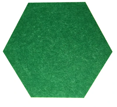 dark green Одна коробка 10 шт креативные акустические панели шестигранные акустические лечебные панели экологически чистый полиэстеровый материал акустические стеновые панели - Цвет: dark green