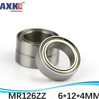 

AXK sale price 200pcs/lot free shipping miniature ball bearing (stainless steel 440C material) SMR126ZZ 6*12*4 mm