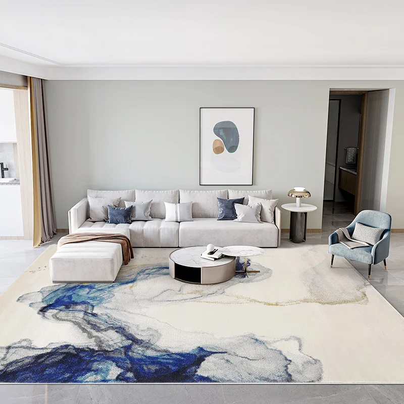 

Chinese Ink Painting Carpets For Living Room Home Decor Carpet Bedroom Sofa Coffee Table Floor Mat Thicken Study Area Rug