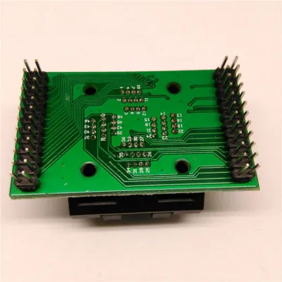 single layer board QFPTQFPLQFP48 к DIP48 программист горящая розетка тестовая розетка STM32 программирующая розетка блок преобразования - Цвет: single layer board