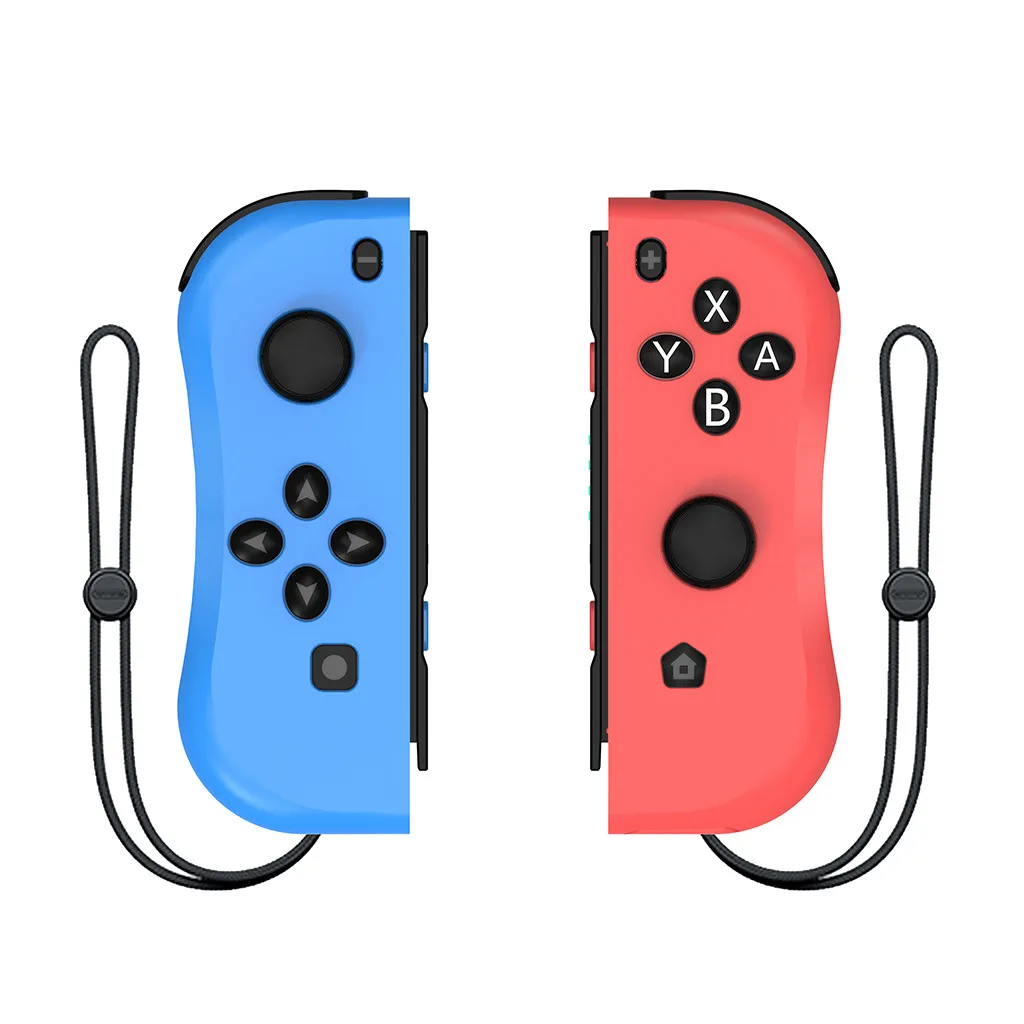 RD Пара беспроводных Bluetooth утешителей ДЛЯ NS Switch JoyCon контроллер левый и правый замена джойстика игровая ручка - Цвет: RD