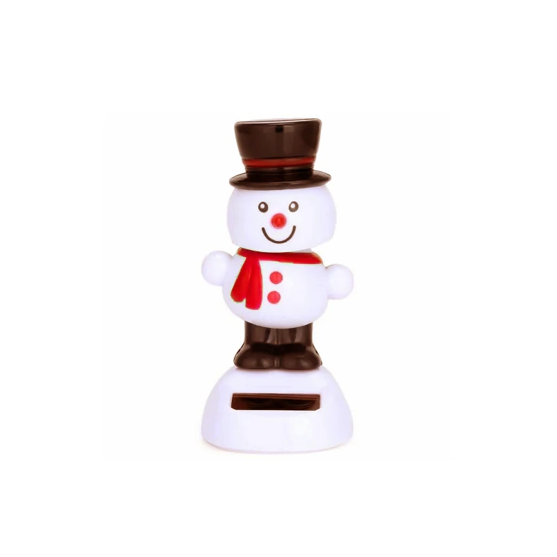 Estartek Солнечный Bobble Head Рождественский танец Санта Клаус Лось дерево снеговик для праздничного подарка