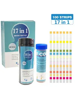 

Swimming Pool Test Paper Residual Chlorine PH Value Alkalinity Hardness Water Quality Test Strip For Checking Pond Test PH Paper