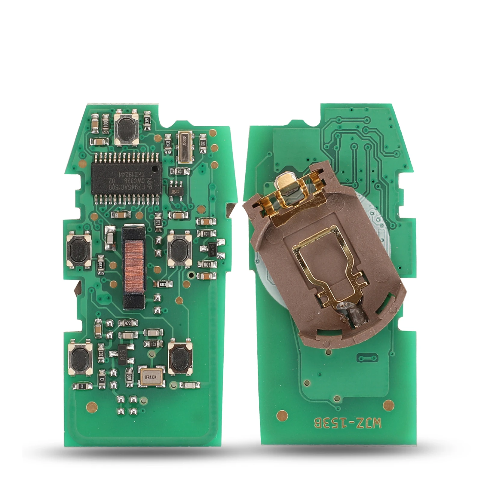 BILCHAVE 5 BUTTONS 315/433MHZ REPLACEMENT REMOTE SMART CAR KEY FOB FOR LAND ROVER FREELANDER 2 3 LR2 SPORT FIT RANGE ROVER