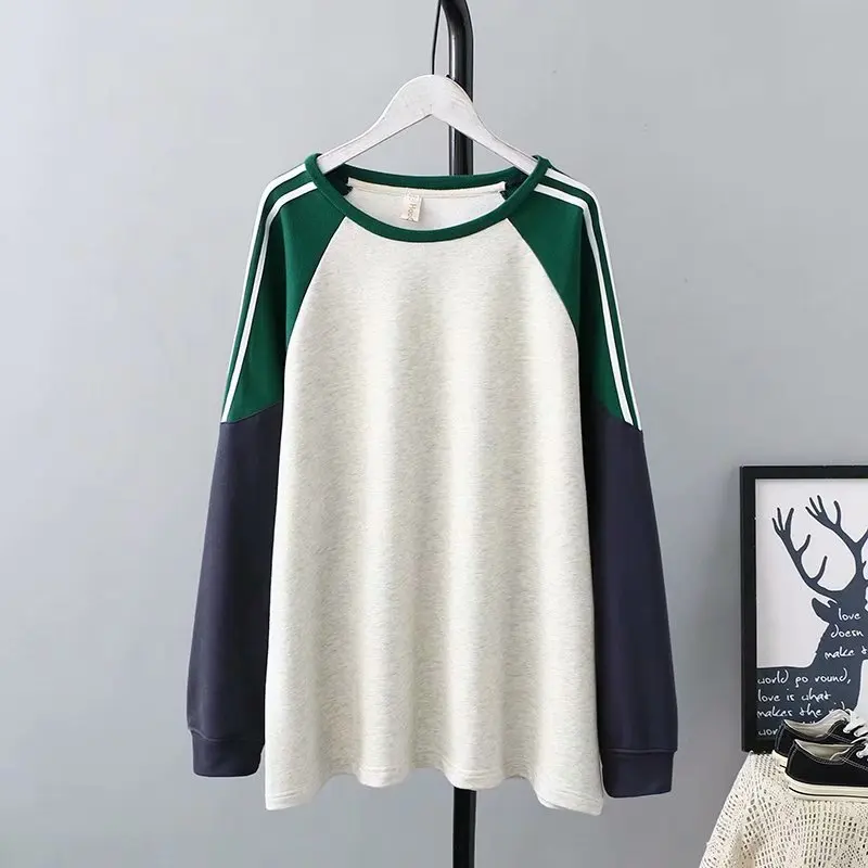 

Plus Size Casual Sweatshirts 2019 Autumn Women Fashion Loose Long Sleeve Hoody K1-H0563