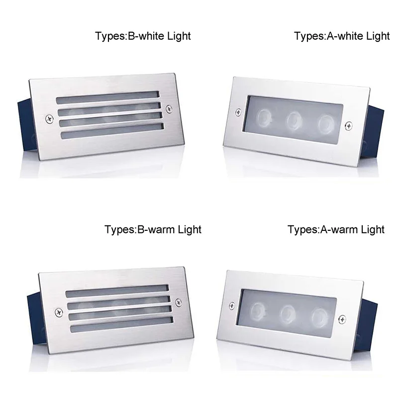85-265V LED Buried Inground Wall Recessed Light Garden Outdoor Deck Path