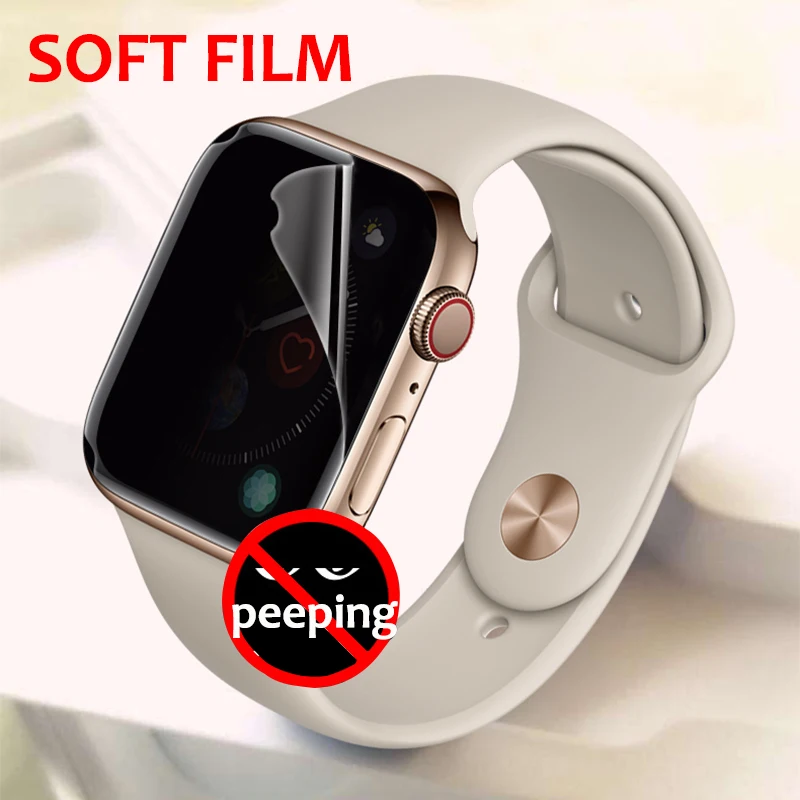 Anti Glare Watch case cover For Apple Watch 5  Bands case 42mm 38mm Screen Protector 40mm 44mm for iWatch 4 Series 5 1/2/3/4