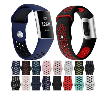 

100pcs For Fitbit Charge3 Silicone Watch Band Wrist Strap For Fitbit Charge 3 4 Replacement Belt Bracelet Smart Watch Accessorie