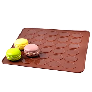 

DIY Macaroon Molds Silicone Rubber Pastry Baking Dish Chocolates Mold Oven Bakeware Cooking Mats Home Kitchen Cake Tools