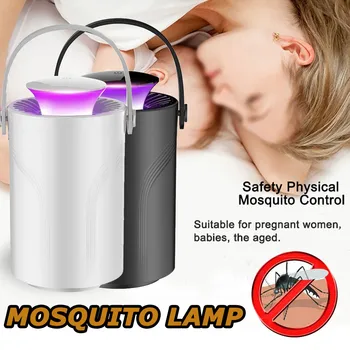 

1PCS Creative Night Light Mosquito USB Electric Mosquito Kill Lamp Socket Sensor Repellent Electronic Trap Household Tools