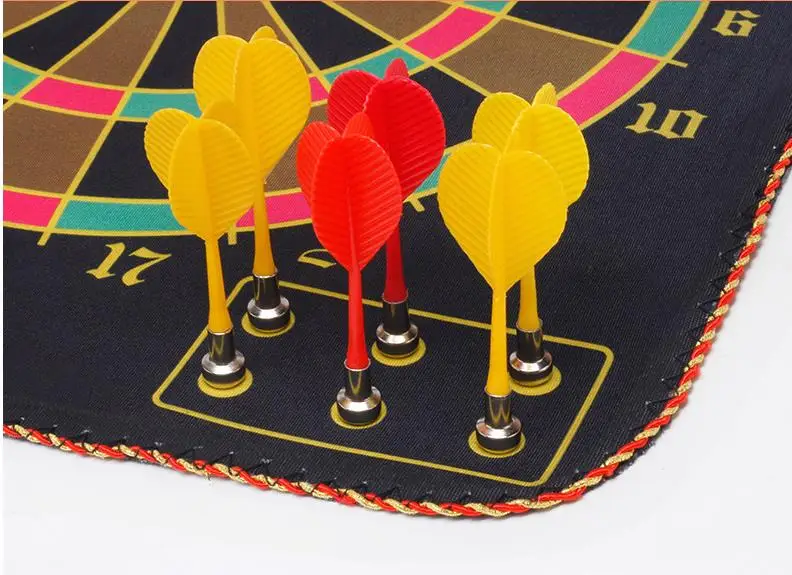 Dartboard set home magnetic darts two sides large darts target safety magnet magnet fly standard