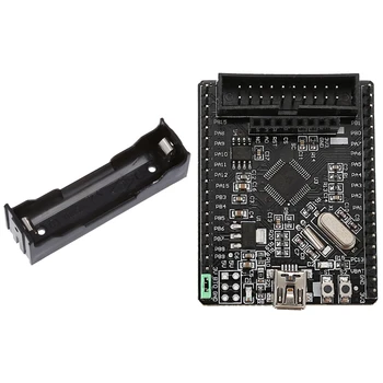 

10Pcs Black Open Battery Holder Case Box & 1 Set STM32F103C8T6 ARM STM32 Minimum System Development Board