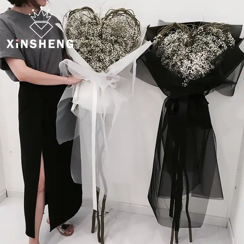 花包装糸50ヤード1 6メートル 幅拡張材料結婚式の宴会grand誕生日パーティー ギフトバッグ ラッピング用品 Aliexpress