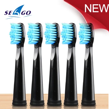 

SEAGO Brush Head Sonicare Electric Replacement Brush Heads Sonic Toothbrush Hygiene Care Set (5 Heads) Alfawise So White Healty