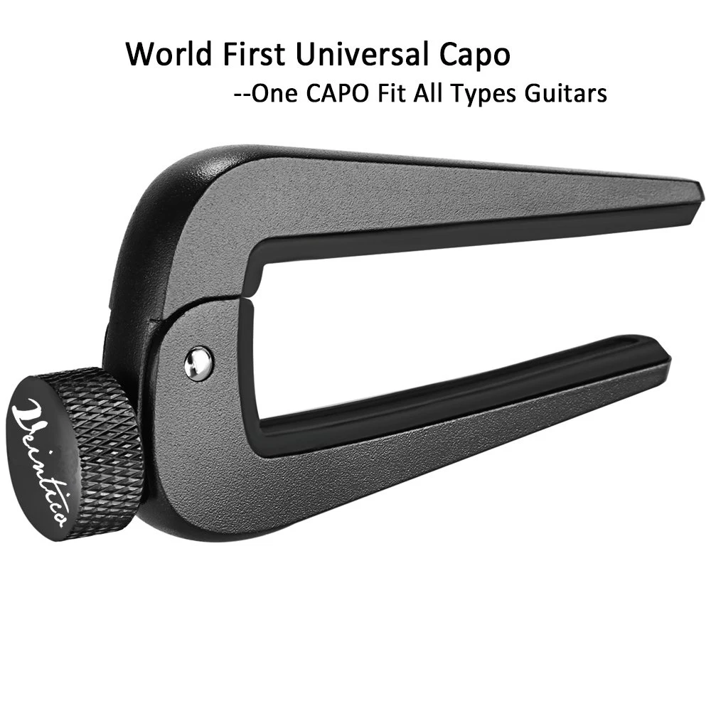 Wide Adjustable Guitar Capo Fit for 6 and 12 String Acoustic Classical Electric Guitar,Bass,Mandolin,Ukulele String Instrument