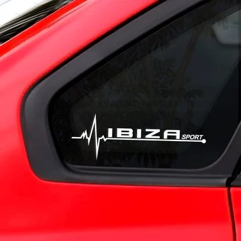 

For Seat Ibiza Auto Captivating Side Window Stickers Vinyl PVC Trim Decal Sport Styling Auto Window Decoration Car Accessories