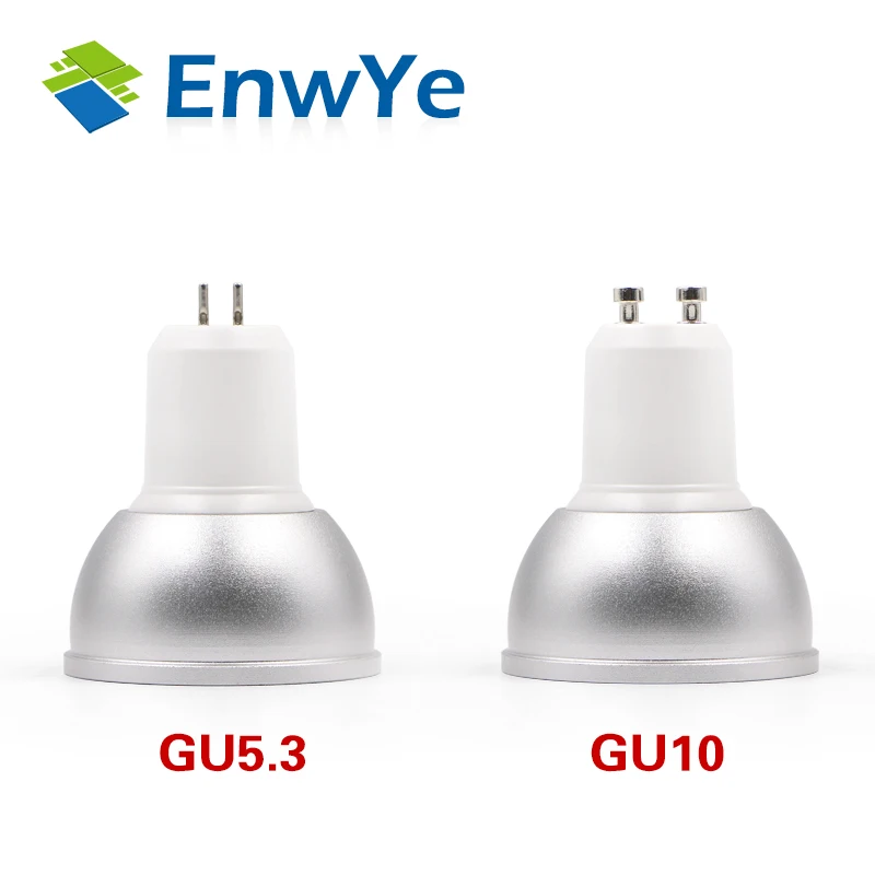 EnwYe WiFi умная лампа, светодиодный светильник, 5 Вт, RGB+ WW+ CW, поддержка Amazon ECHO/Google Home/IFTTT, дистанционное Голосовое управление, светодиодный светильник GU5.3 GU10