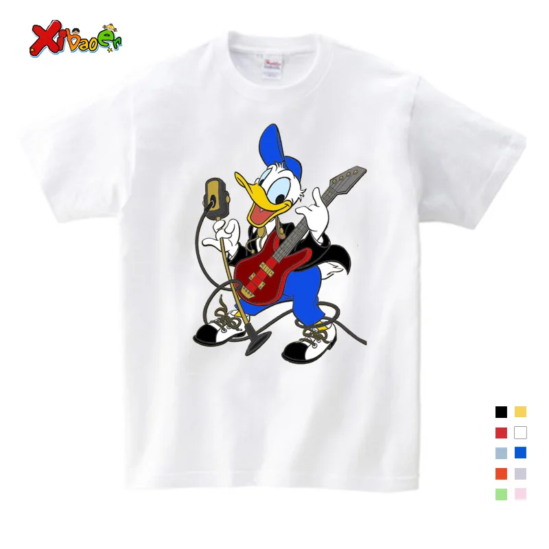 Kids T-shirt Summer Short Sleeve T Shirts Cartoon Children Clothing New Fashion Kids Sport T-shirt 3T-9T - Color: Kids T-shirt