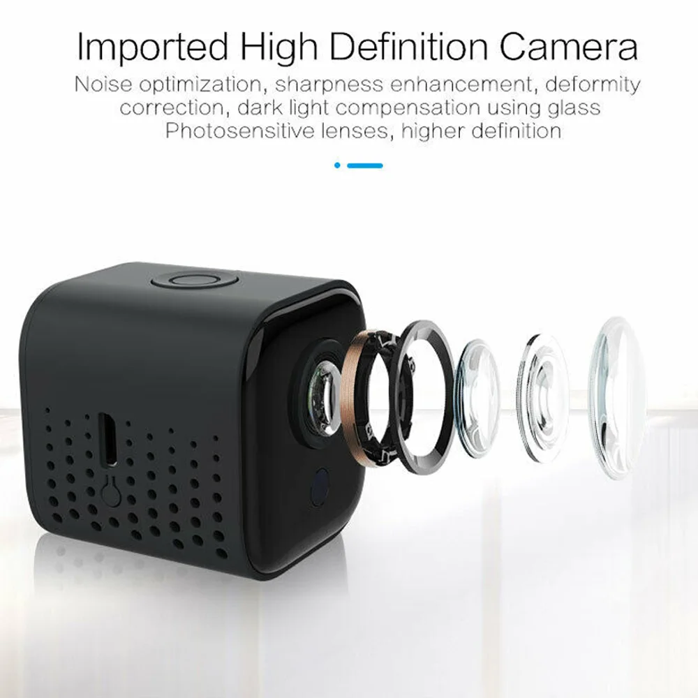 Мини A11 FULL HD wifi ночное видение Обнаружение движения 1080P автоматическая камера 128 ГБ профессиональные HD стеклянные линзы