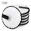 1/2pcs Makeup Remover Cloth Washable Cleansing Cotton Reusable Microfiber Pads Skincare Make-Up Removal Reusable Face Pad Tool 1