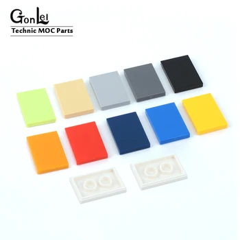 

50Pcs/Lot Elements MOC Brick Tiles 2x3 with Groove Tablet Building Blocks DIY Toys Compatible with 26603 Bricklink Rebirckable