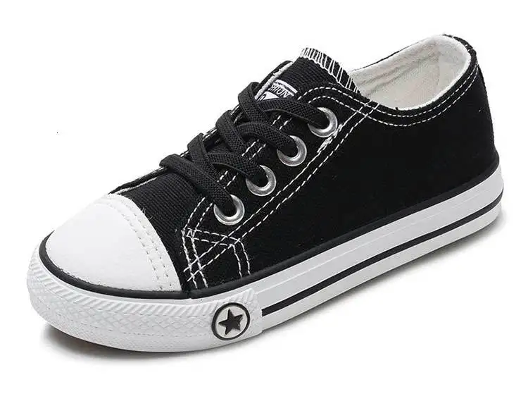 Children tennis kids shoes 2019 solid breathable canvas girls  boys shoes kids sneakers high quality athletic shoes tmallfs (18)