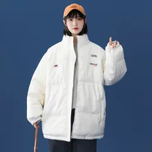 Small Short Down Cotton Dress Women 2021 Winter Wear New Korean Version of Loose Thick Cotton Cotton Wool