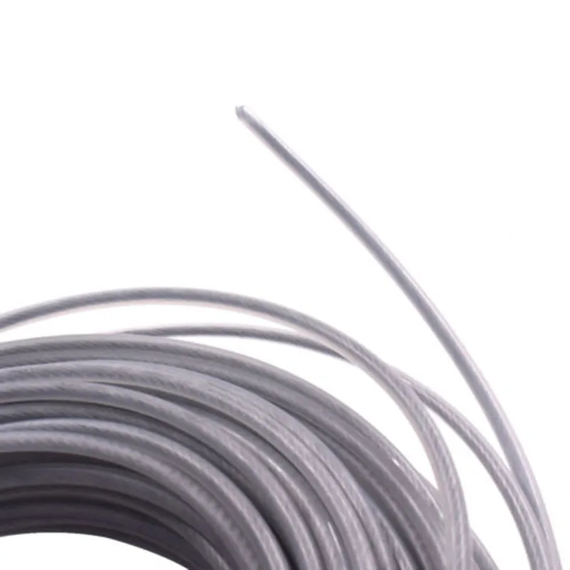 

15m Trimmer Wire Cord Line Steel Wire For Brushcutter Lawn Mowers Accessories
