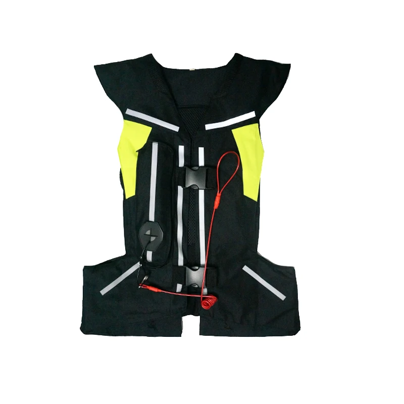 Nuovo Giubbotto Airbag Moto Rcycle Con Protezione Vertebre Di Coda Sistema Airbag Professionale Moto Racing Airbag Protettivo Cross Moto