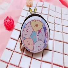 Милый мультяшный модный мини-кошелек для девочек, держатель для ключей, сумка для ключей, Женский кошелек, сумка для хранения ключей, кошелек