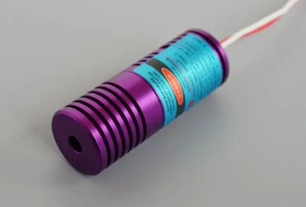 405nm 50-100-200-300mW сине-фиолетовый лазерный модуль/сине-фиолетовый лазер 3-5V источник питания
