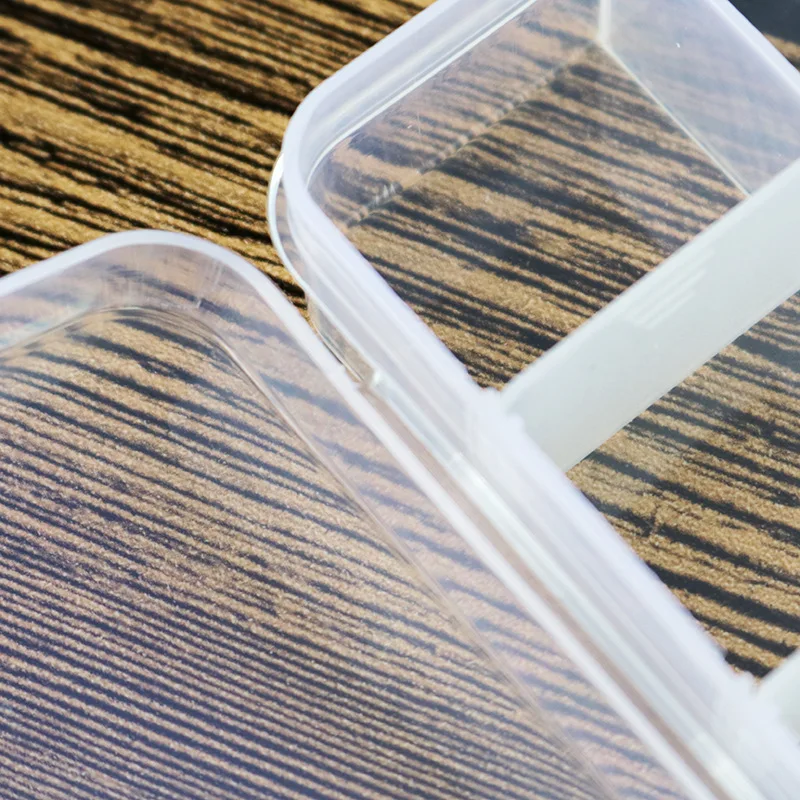 Adjustable Plastic Storage Box 8 Grids Jewelry Case Sewing Accessories Organizer Small Plastic Tablet Box Spare Parts Holder
