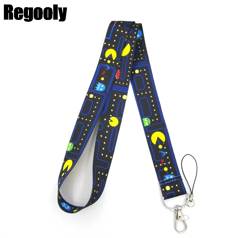 Cartoon Neck Strap Lanyard keychain Mobile Phone ID Badge Holder Rope Key Chain Keyrings cosplay Accessories Gifts | Украшения и