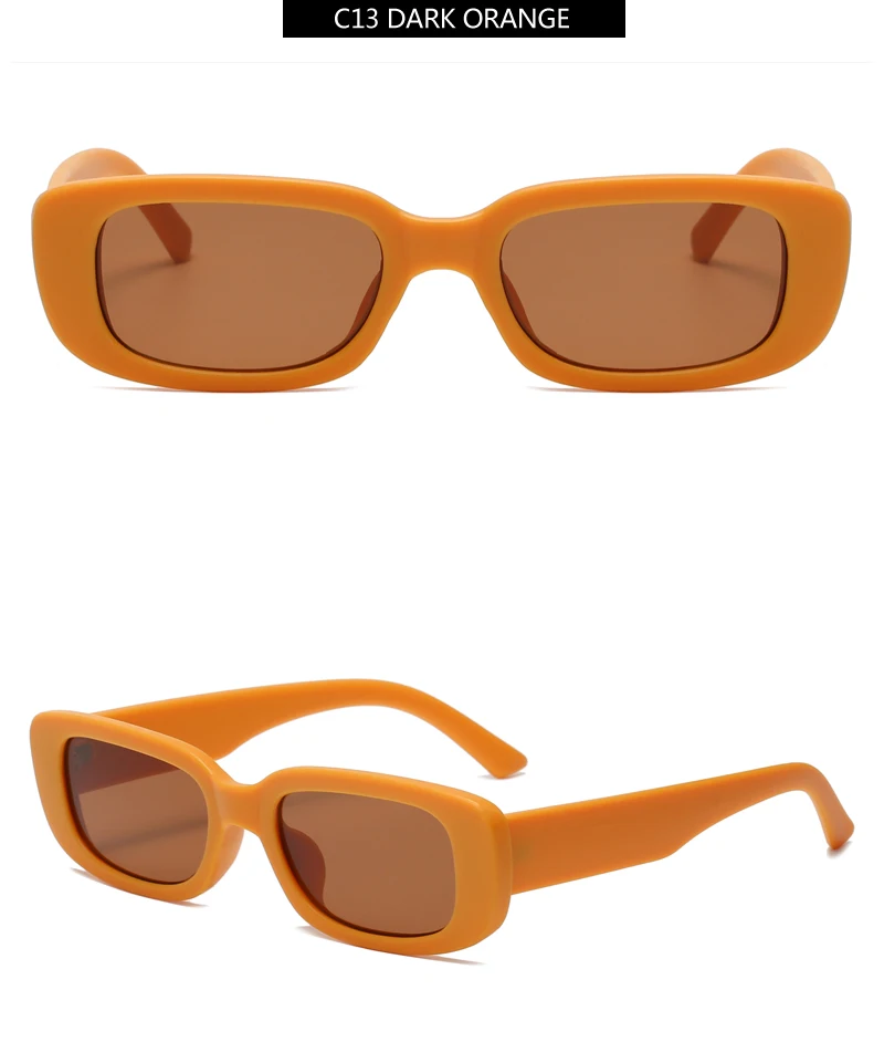 New Small Sunglasses Women Men Trendy Vintage Brand Designer Hip Hop Square Green Sun Glasses Female Eyewear UV400 big round sunglasses