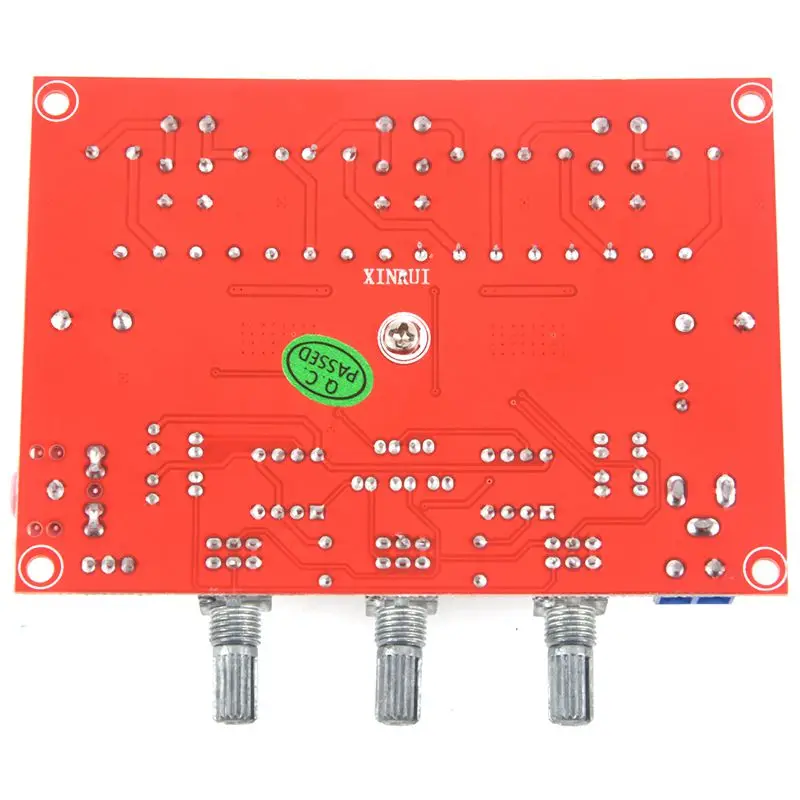 DC12-24V TPA3116D2 2,1 канальный цифровой сабвуфер усилитель мощности плата+ чехол