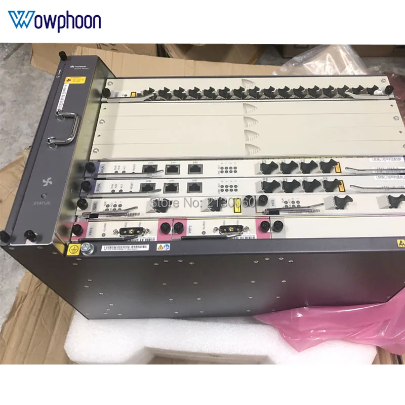Huawei MA5683T 1G/10G OLT Fttb/Fttc/Ftth GPON EPON OLT 2* SCUN+ 2* PRTE+ 2* X2CS*+ 1* GPFD B+ C